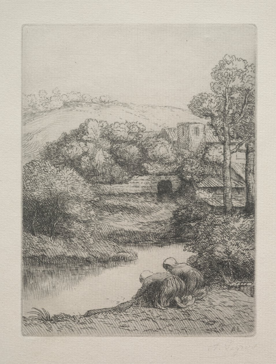 Das Waschhaus von Alphonse Legros