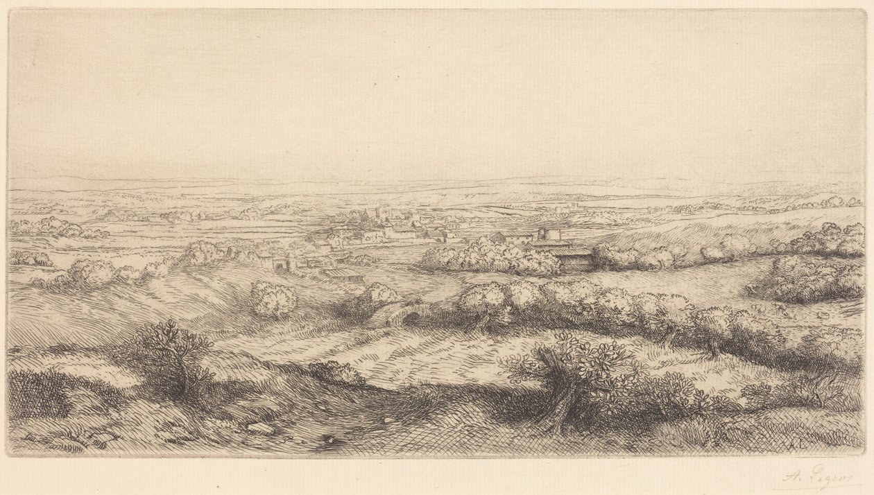 Tal in Burgund von Alphonse Legros