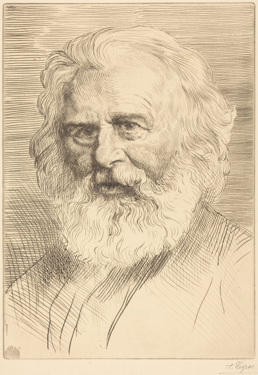 W.H. Longfellow, 1. Platte von Alphonse Legros