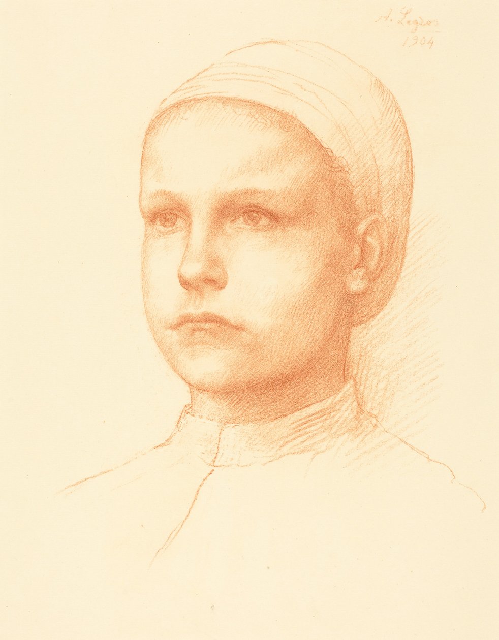 Junge Bäuerin von Alphonse Legros