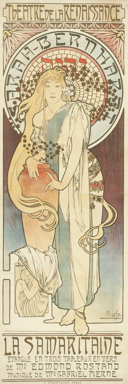 Die Samariterin von Alphonse Mucha