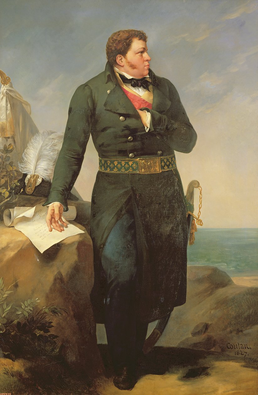 Porträt von Georges Cadoudal (1771-1804) 1827 von Amable Paul Coutan