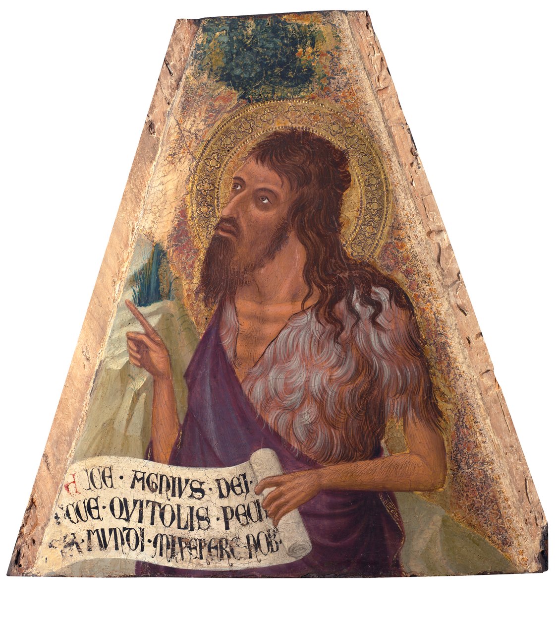 St. Johannes der Täufer von Ambrogio Lorenzetti