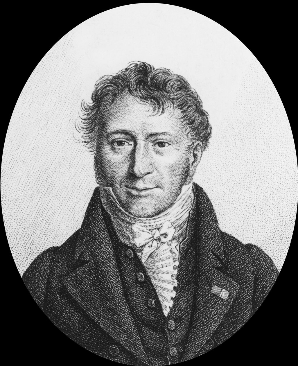 Edouard Bignon, Abgeordneter des Departements Eure (Normandie) (Stich) von Ambroise Tardieu