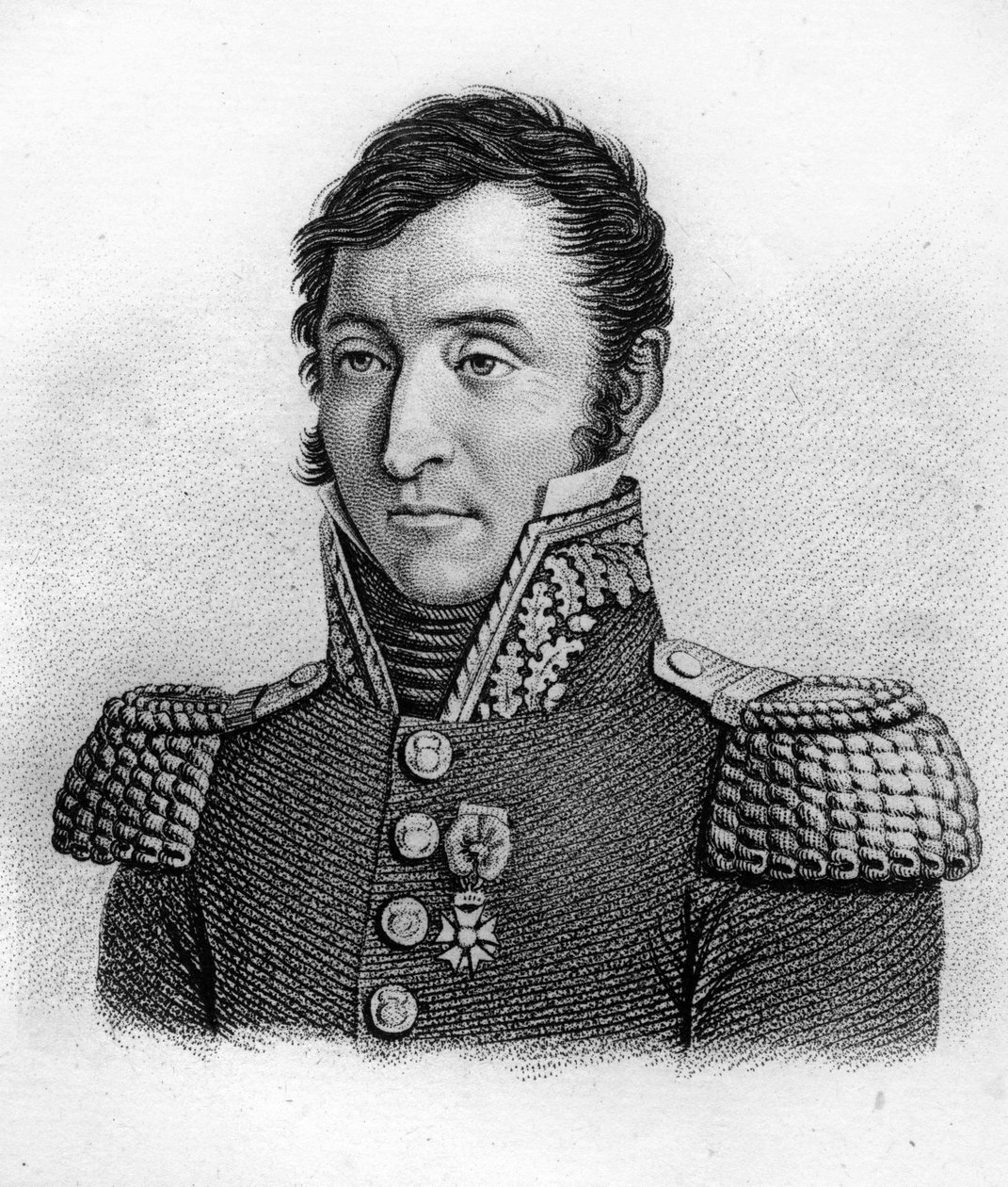 Le Général Jean Joseph TARAYRE (1770-1855) - in „Portraits des généraux français en suite les victoires et conquêtes des Français“. Graviert von Ambroise Tardieu 1818. Stella Sammlung. von Ambroise Tardieu
