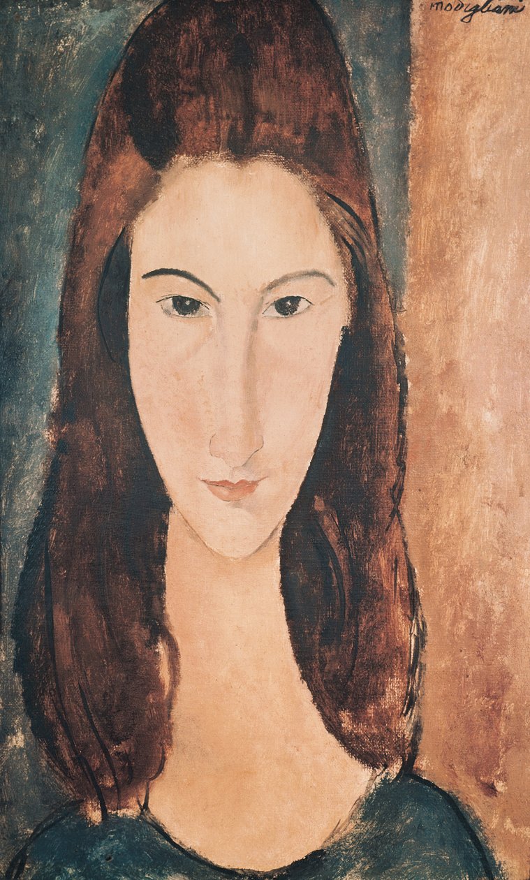 Porträt eines jungen Mädchens von Amedeo Modigliani