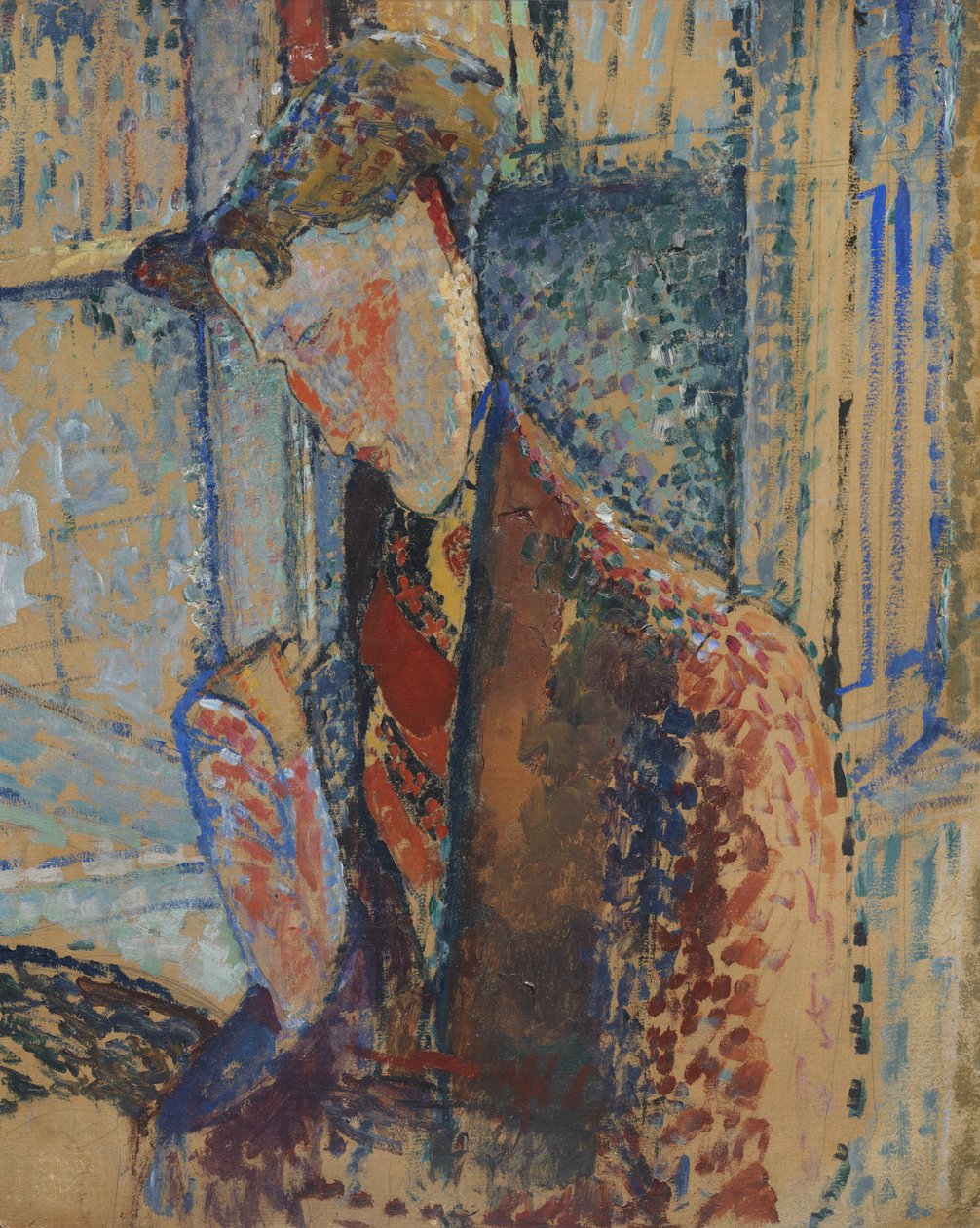 Träumerei (Studie für das Porträt von Frank Burty Haviland) von Amedeo Modigliani