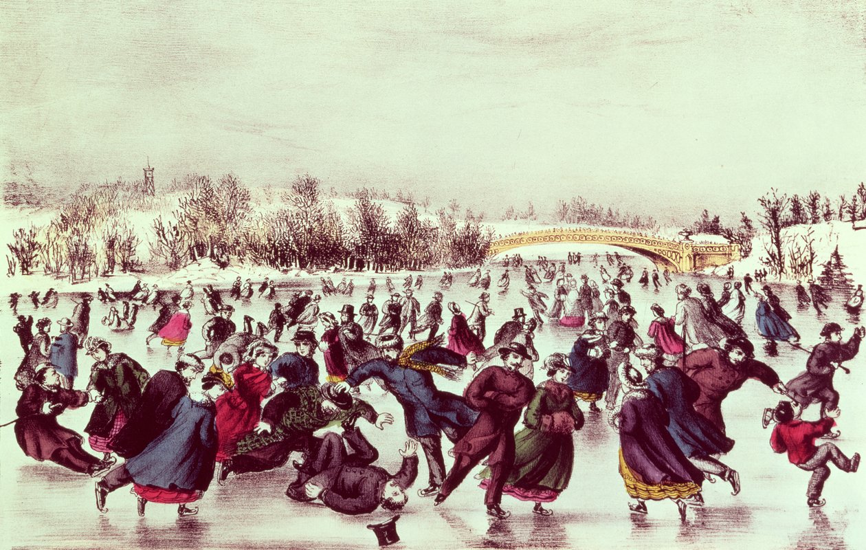 Central Park, Winter: Das Eislaufkarneval von American School