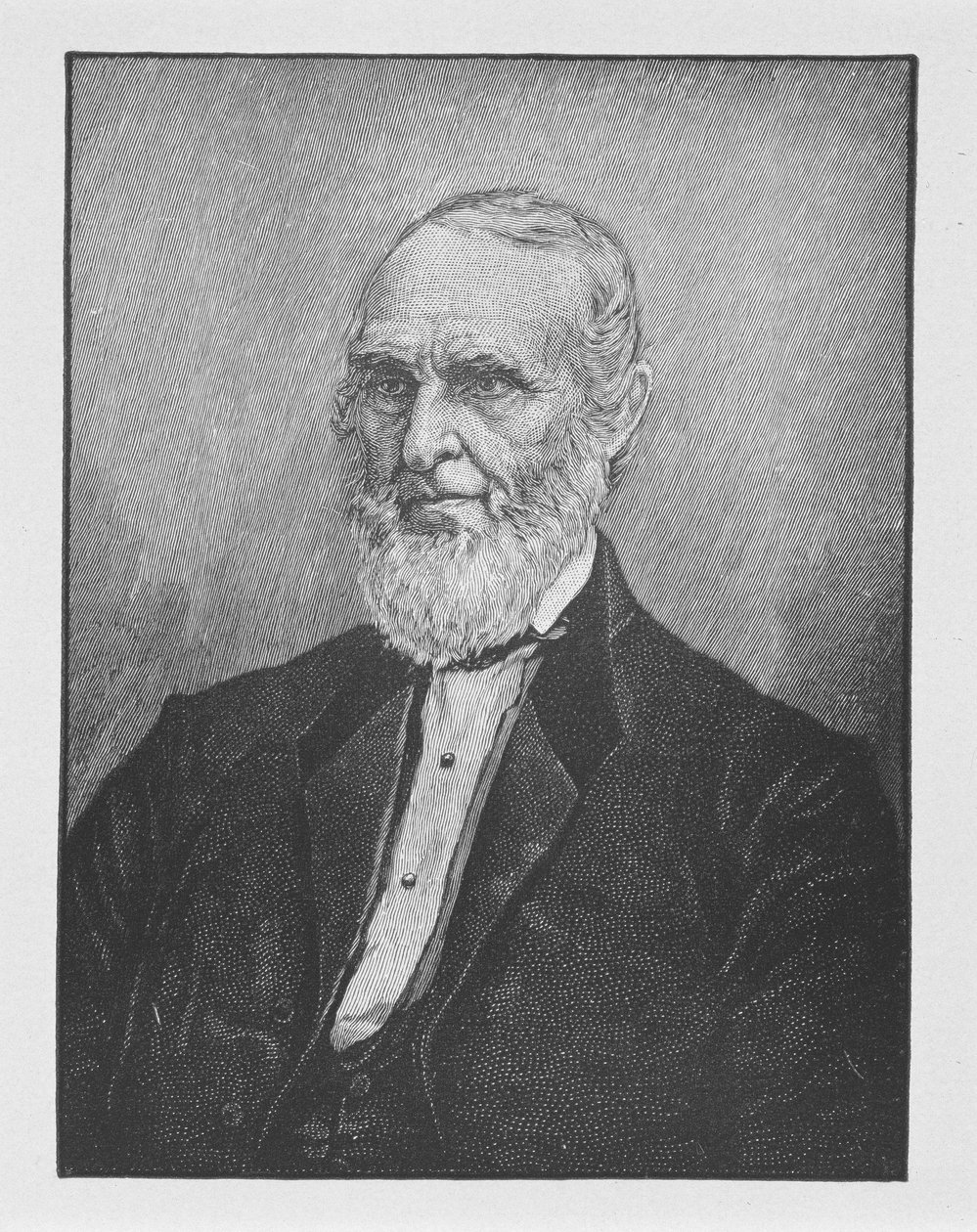 John Greenleaf Whittier (1807-1892) amerikanischer Autor und Abolitionist von American School