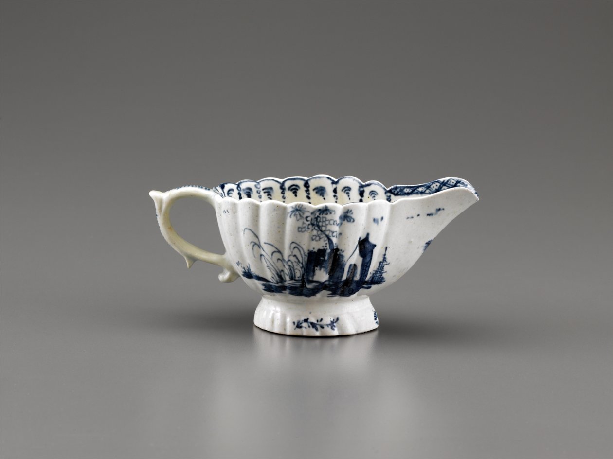 Sauciere, aus der Porzellanmanufaktur, Gousse Bonnin & G. A. Morris, 1770-72 von American School