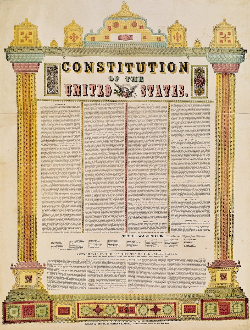 Die Verfassung der Vereinigten Staaten von Amerika von American School