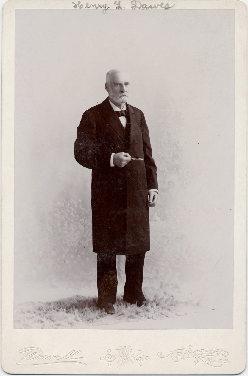 Henry Laurens Dawes (1816-1903), US-Senator, Foto von Nowell, Pittsfield, Massachusetts von American Photographer