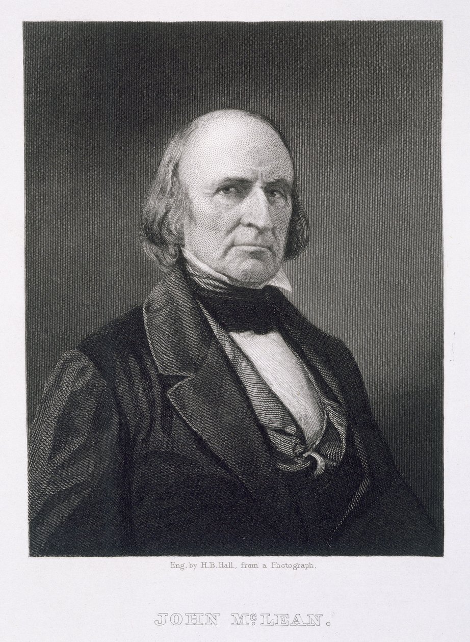 John McLean, graviert von Henry Bryan Hall nach einem Foto von American Photographer