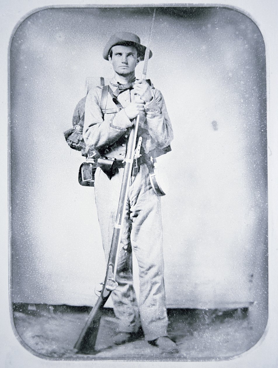 Private Thomas Taylor, Soldat der Konföderiertenarmee von American Photographer