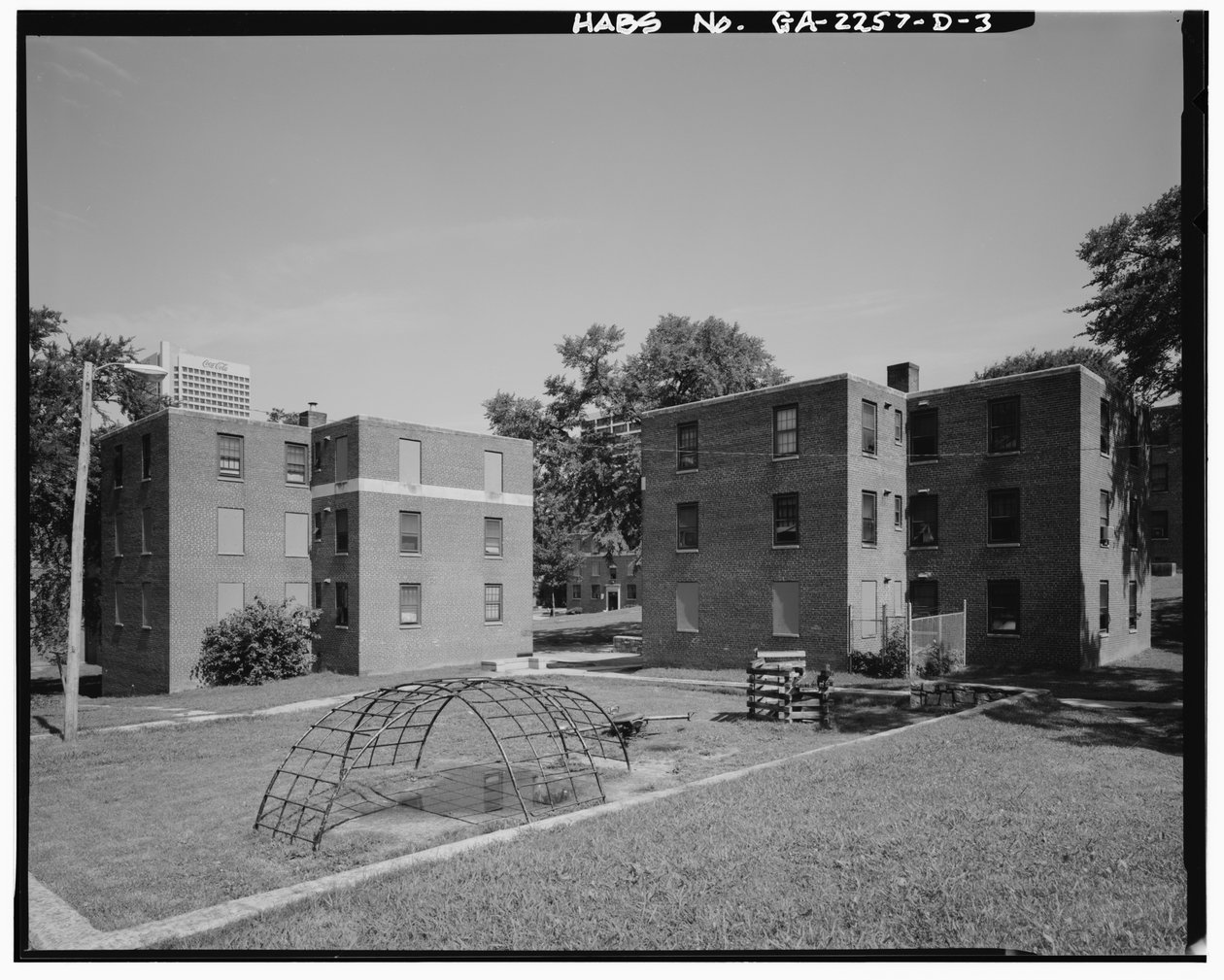 Techwood Homes, Gebäude Nr. 2, 569-573 Techwood Drive, Atlanta, Fulton County, GA von American Photographer