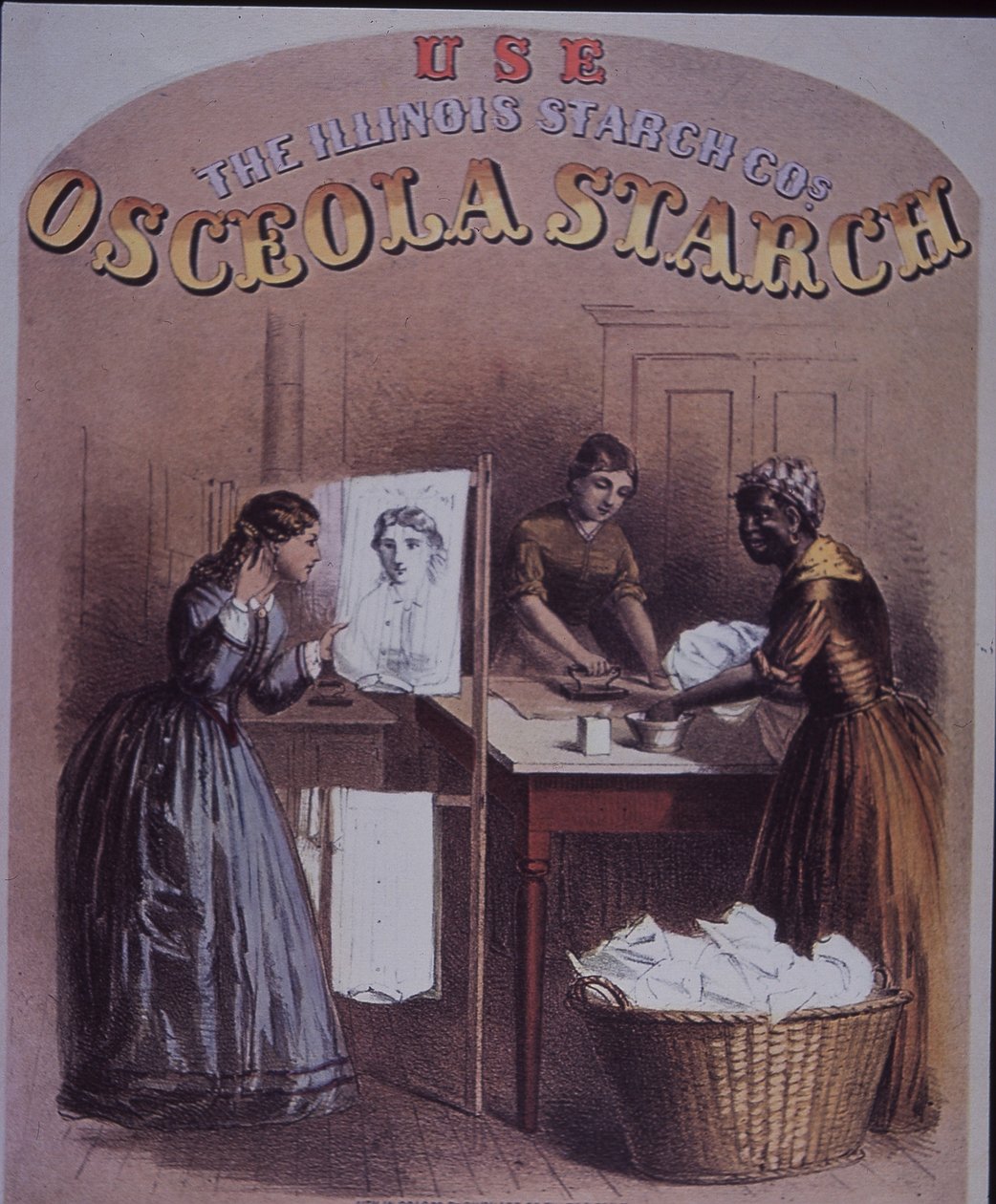 Werbung für Osceola-Stärke von American School