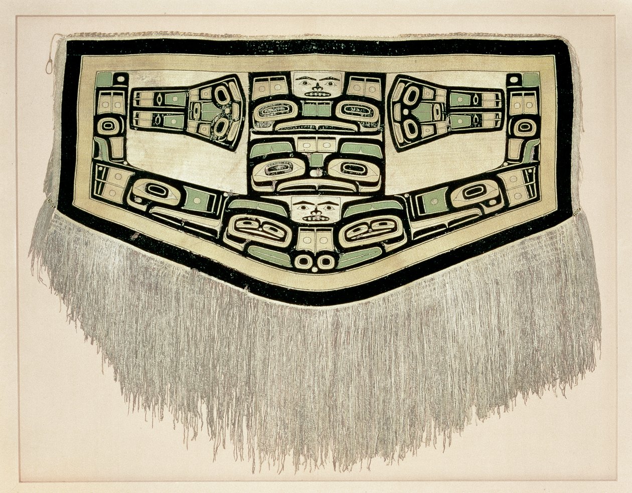 Chilkat-Decke, vor 1832 von American School