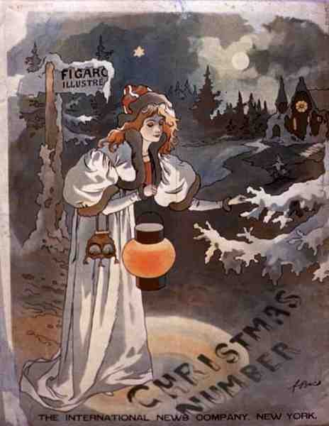 Figaro Illustre Weihnachtsausgabe, veröffentlicht von The International News Company, New York von American School