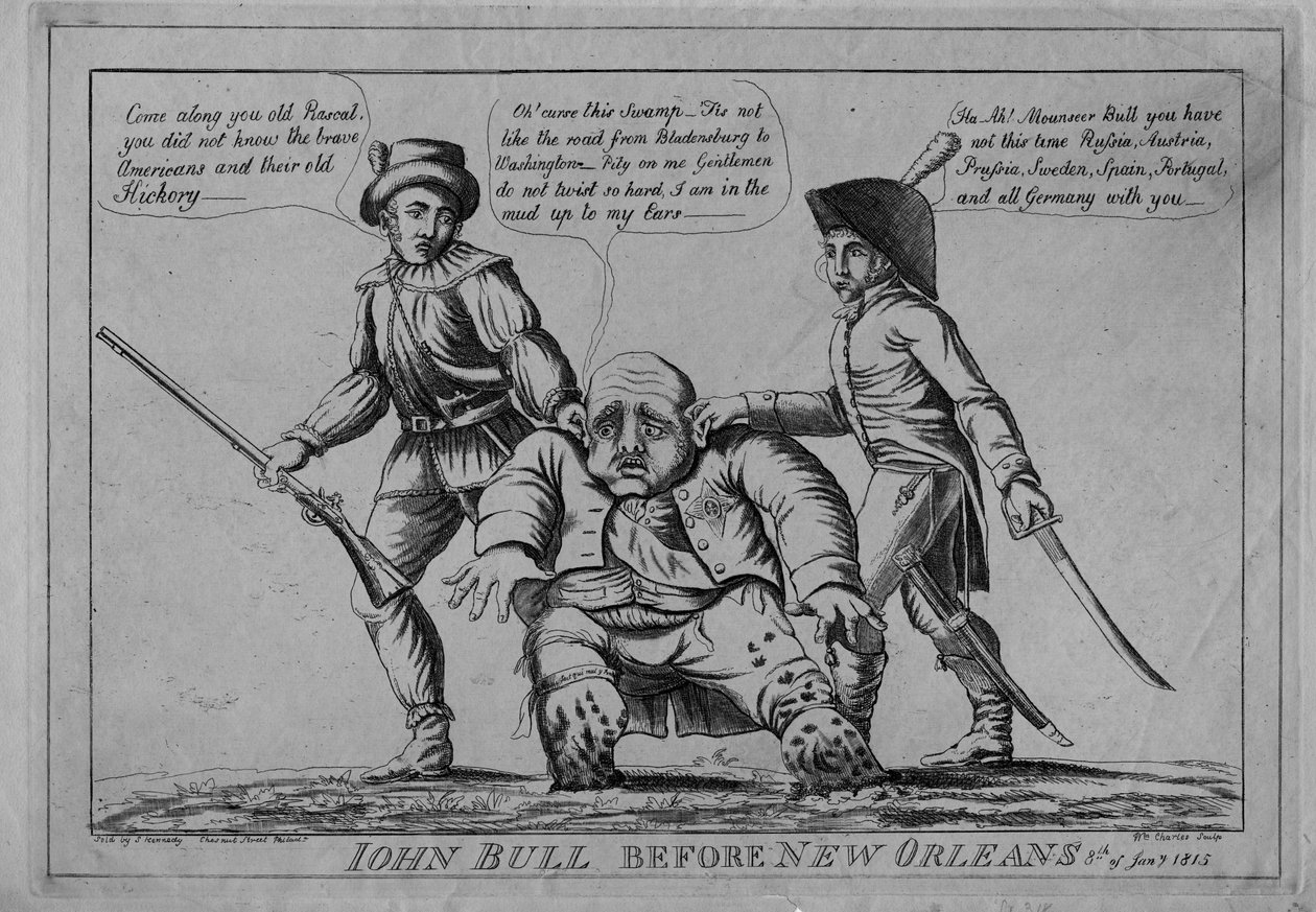 John Bull vor New Orleans von American School