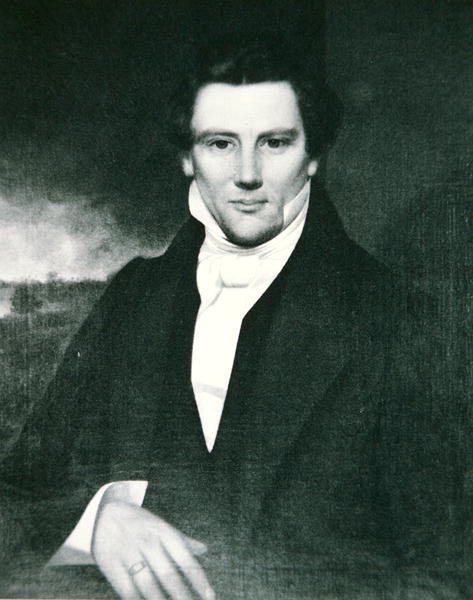 Joseph Smith (1805-44) Prophet und Gründer der Mormonischen Religion in den USA von American School