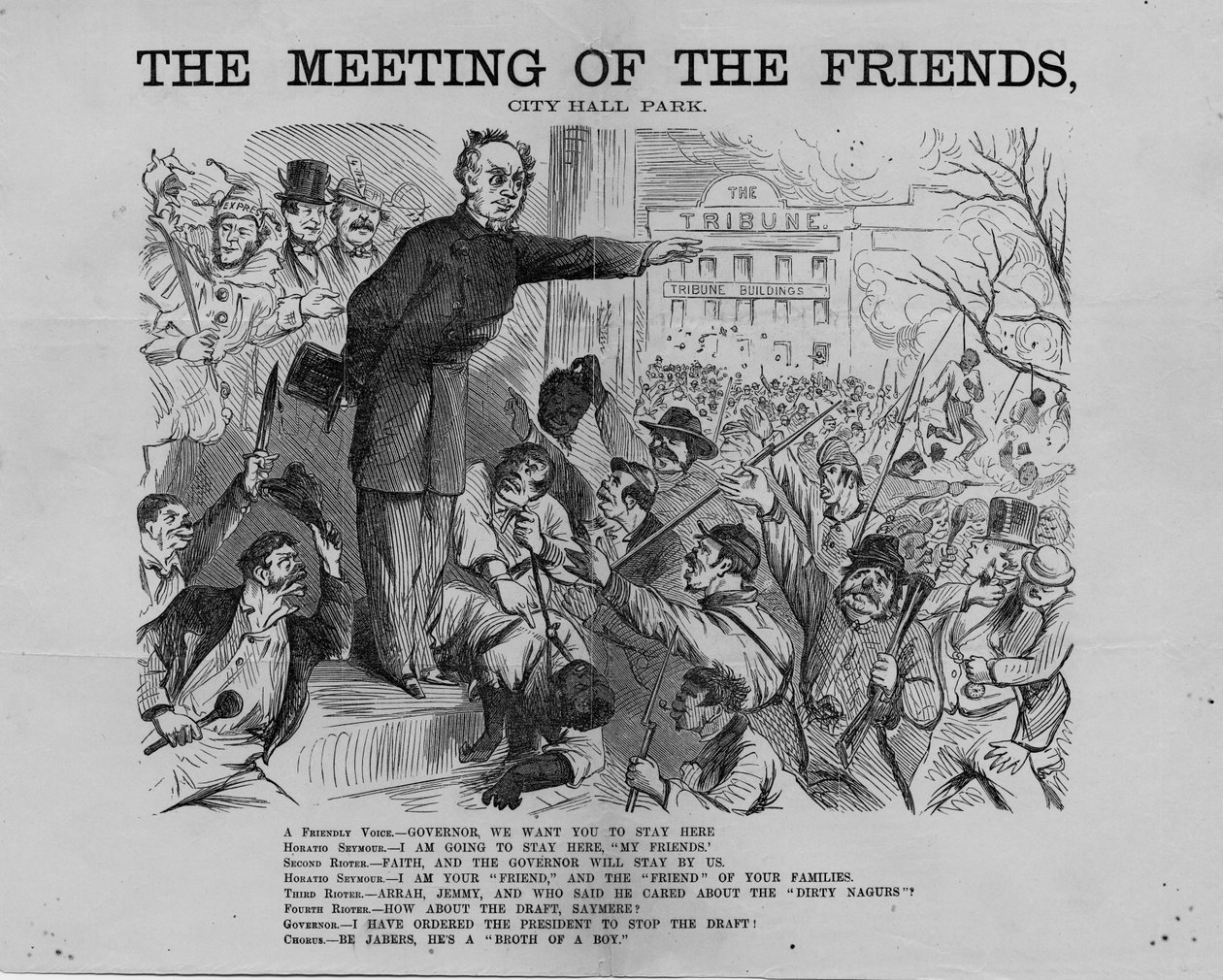 Treffen der Freunde, City Hall Park von American School