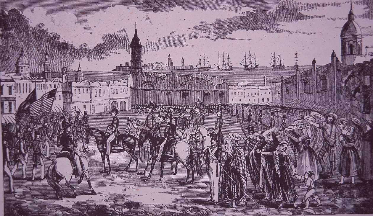 Mexikanisch-Amerikanischer Krieg (1846-48), Kapitulation von Veracruz von American School