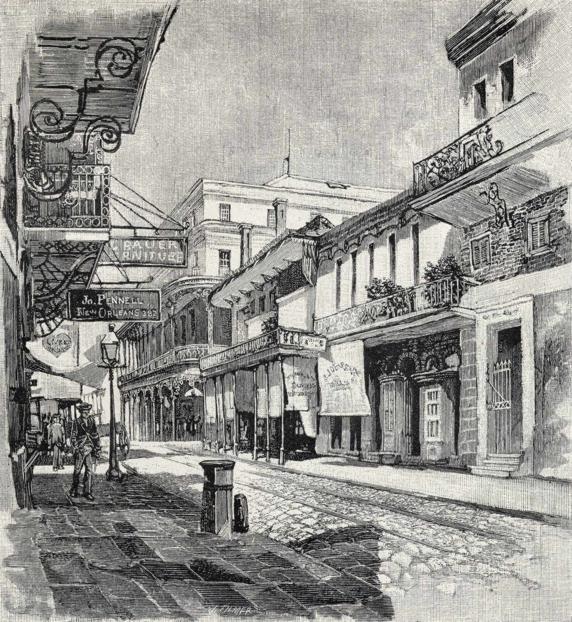 Altes St. Louis Hotel, später Das Staatshaus, New Orleans, aus 