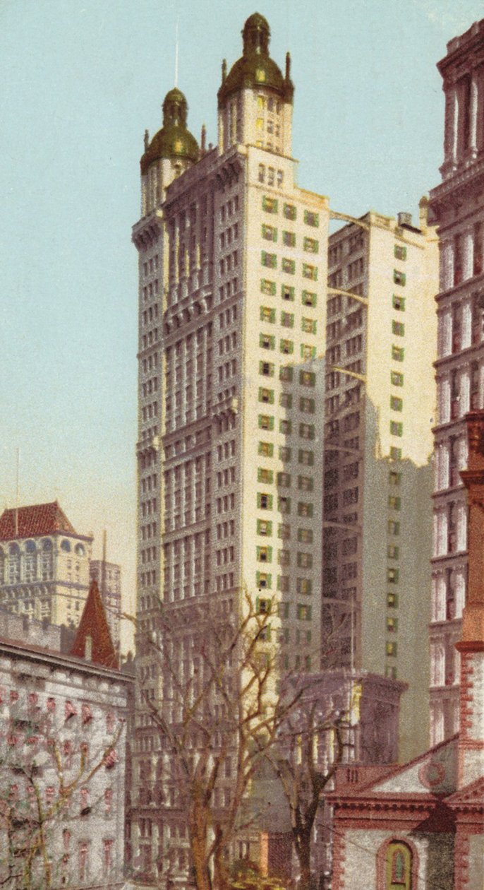 Park Row Building, New York, ca. 1900-09 von American School