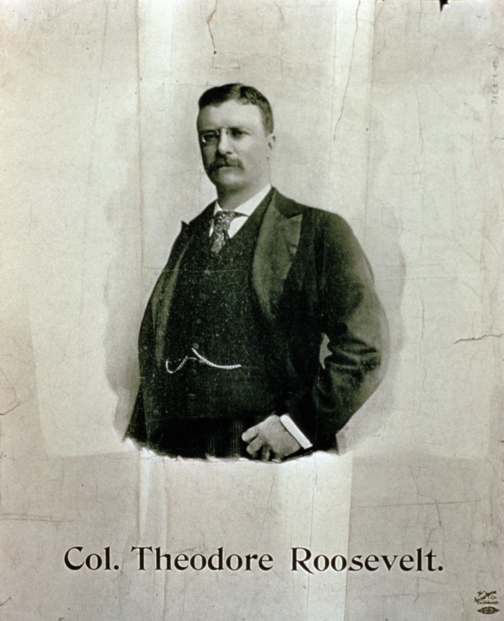 Porträt von Oberst Theodore Roosevelt von American School