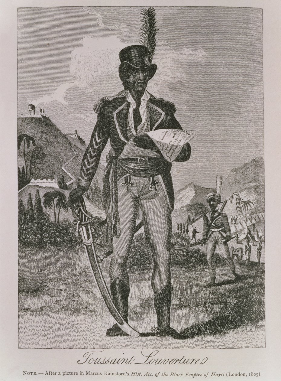 Porträt von Francois Dominique Toussaint-Louverture (c.1743-1803) von American School