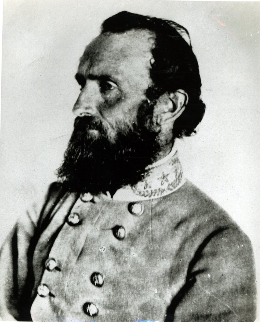 Porträt von Thomas J. Stonewall Jackson von American School