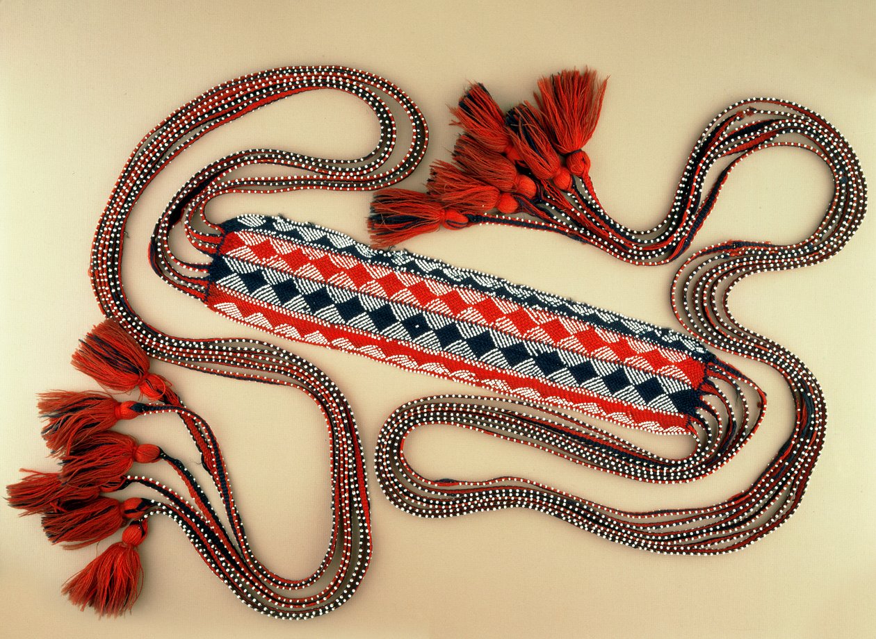 Schärpe, um 1820er Jahre von American School