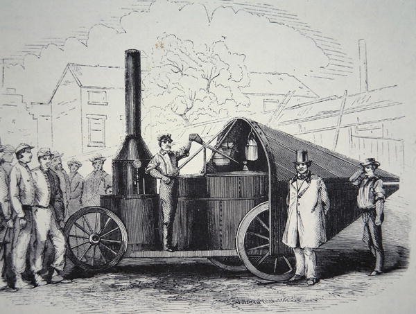 Die Winans-Dampfkanone, erbeutet von den Konföderierten während des amerikanischen Bürgerkriegs, Mai 1861 von American School