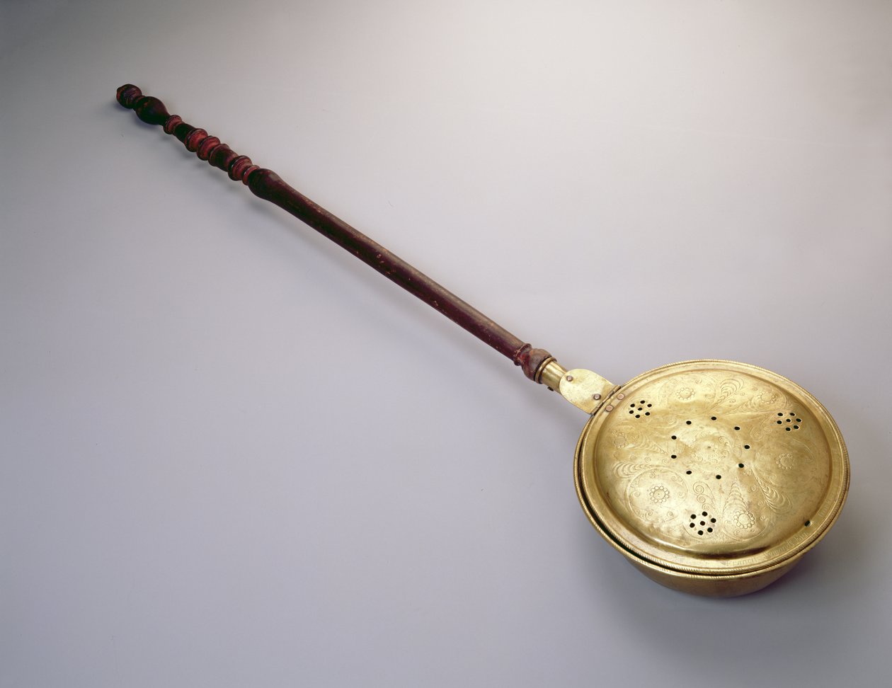 Wärmepfanne, wahrscheinlich aus Boston, 1780-90 von American School