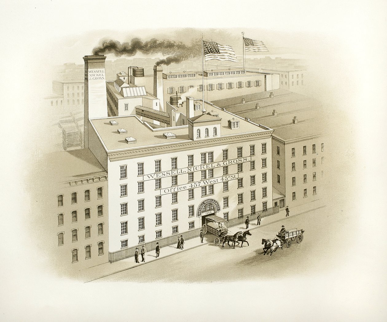 Wessell, Nickel & Gross Gebäude, 1893 von American School