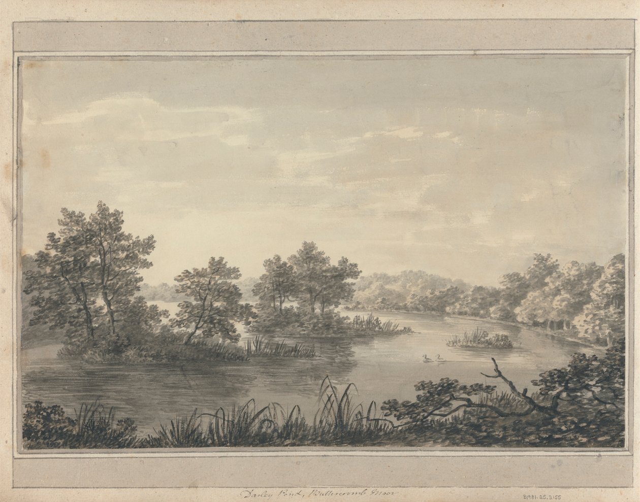 Ansichten in England, Schottland und Wales: Darley Pond, Buttercoomb Moor von Amos Green