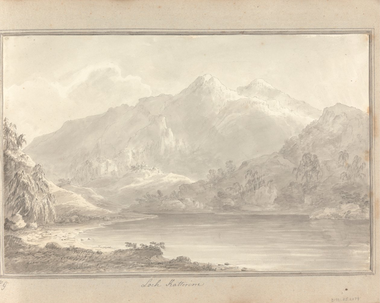 Ansichten in England, Schottland und Wales: Tour in Schottland; Loch Katterine von Amos Green