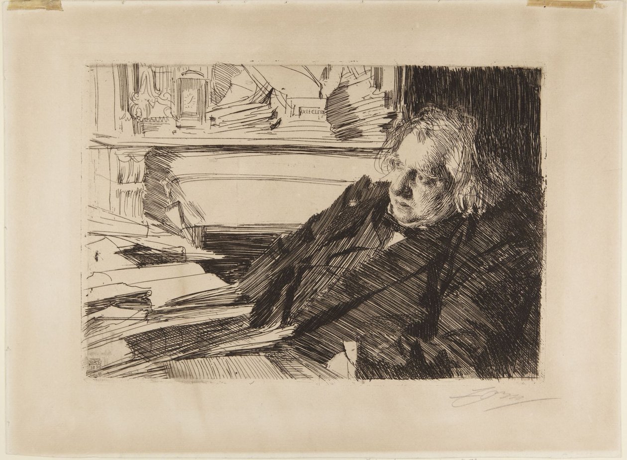 Ernest Renan von Anders Leonard Zorn