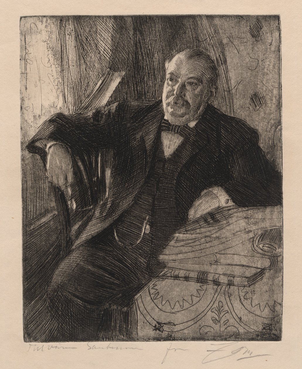 Grover Cleveland von Anders Leonard Zorn