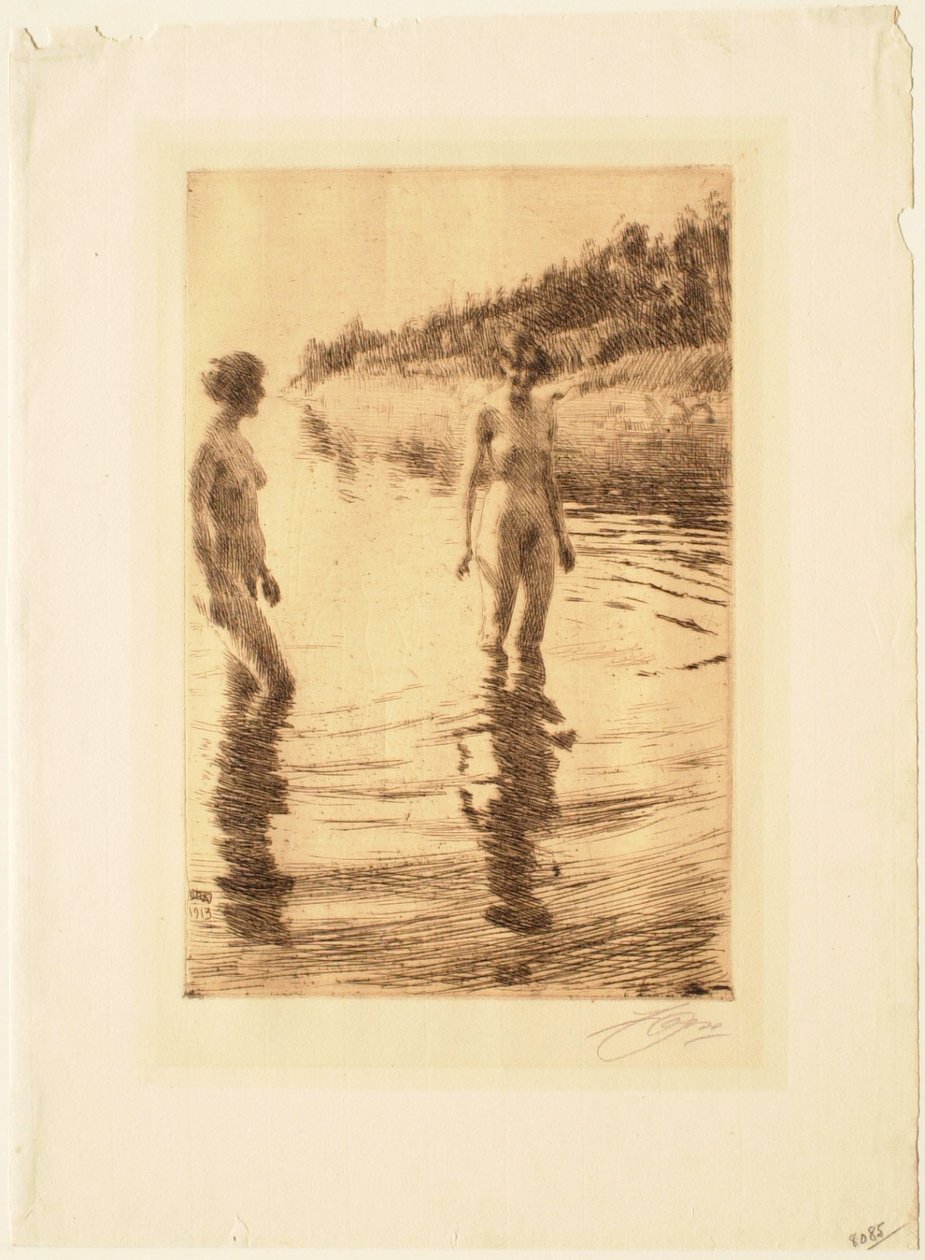 Flach von Anders Leonard Zorn