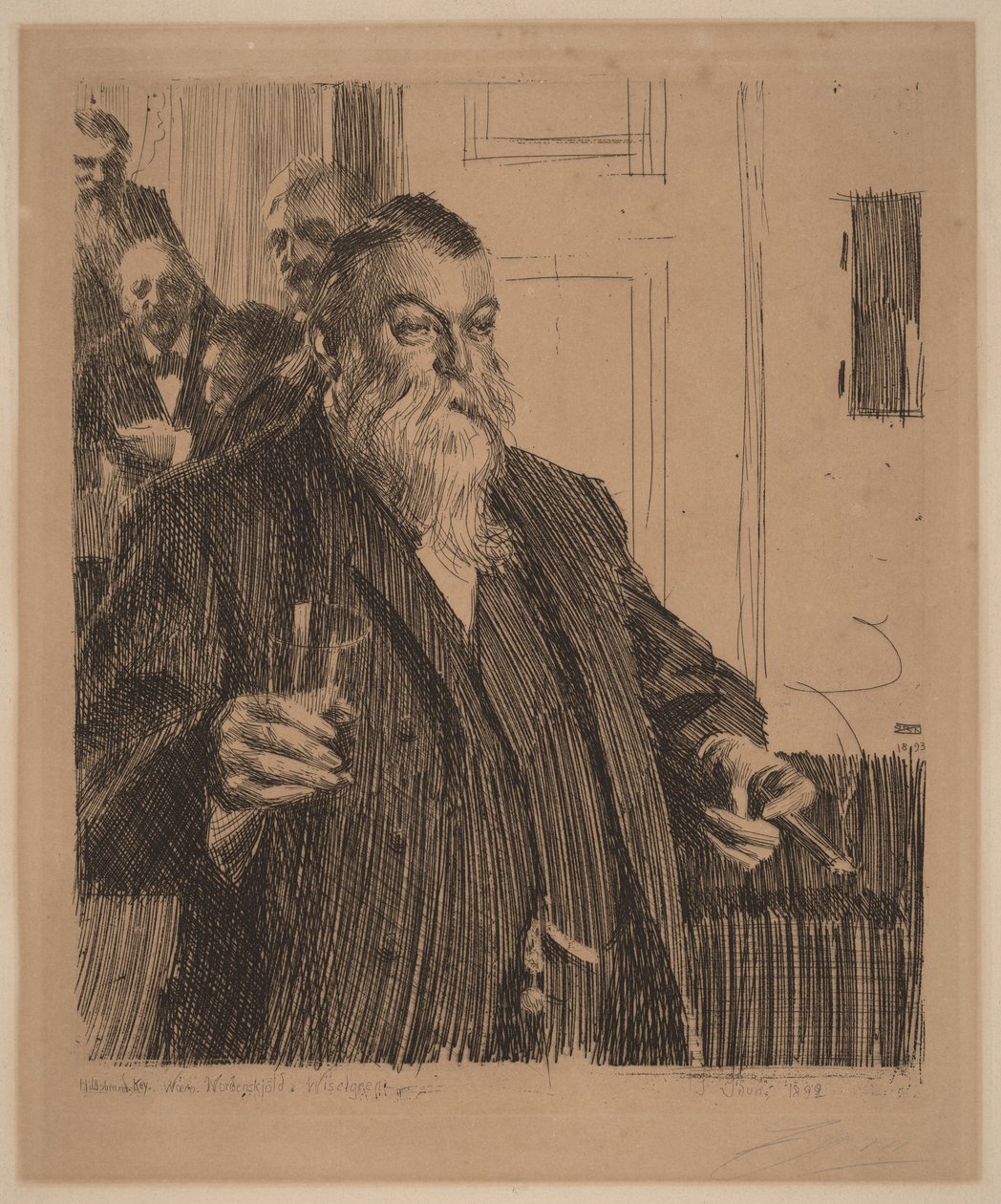 Ein Toast II von Anders Zorn