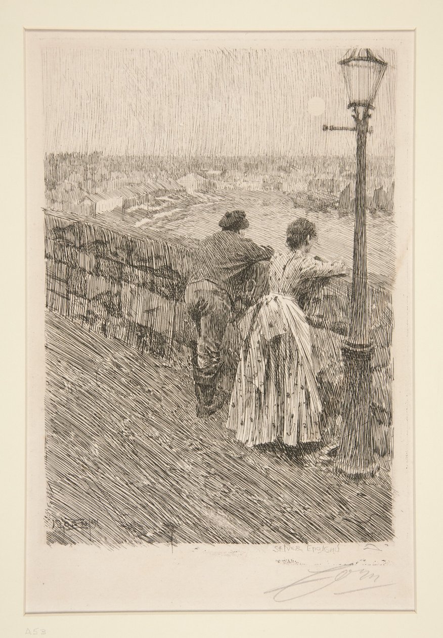 Fischer in St. Ives von Anders Zorn
