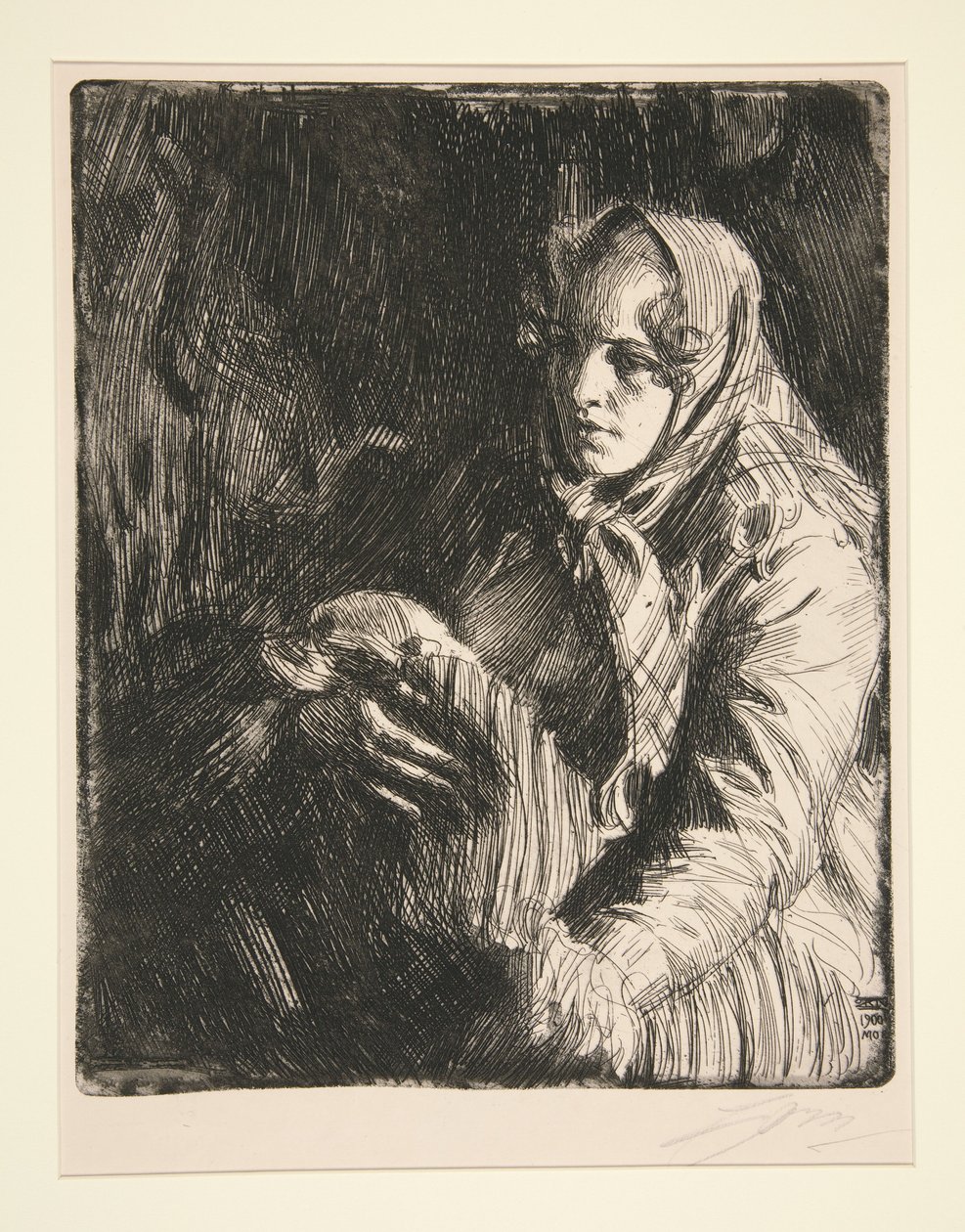 Madonna von Anders Zorn
