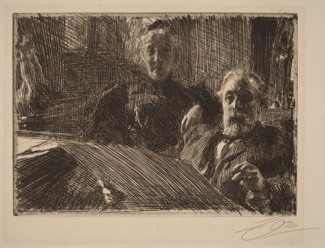 Herr und Frau Furstenburg von Anders Zorn