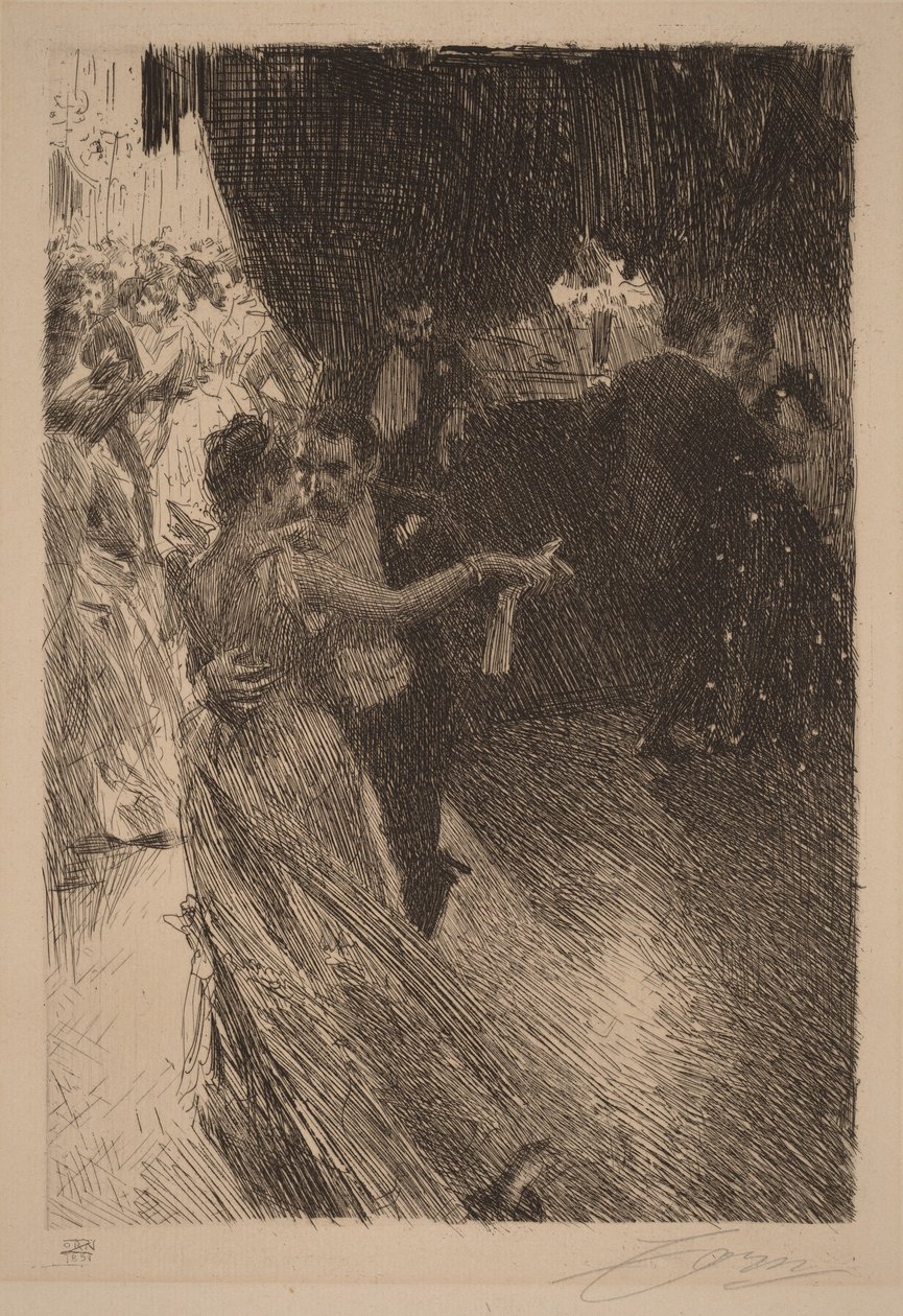 Der Walzer von Anders Zorn