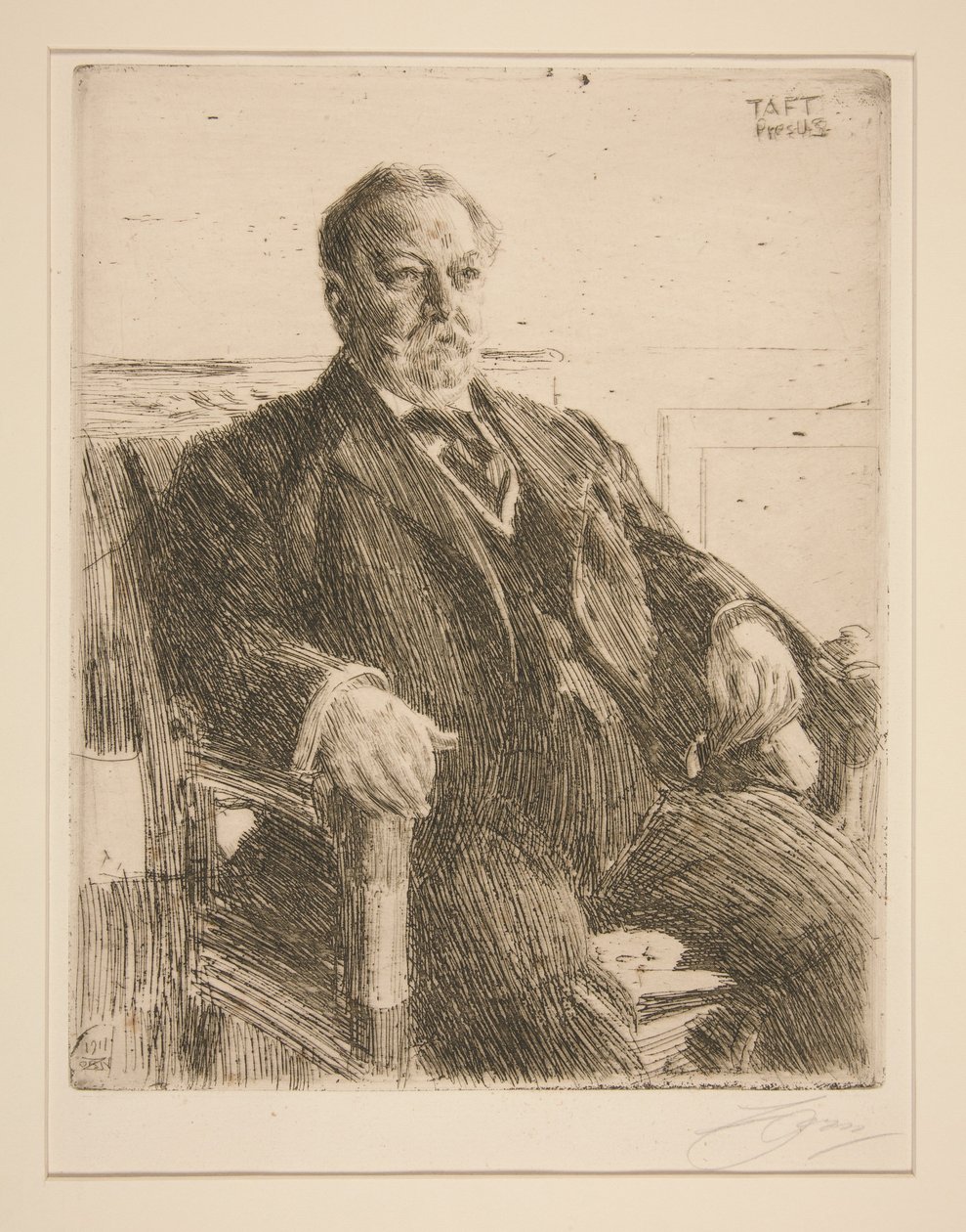 William Howard Taft von Anders Zorn