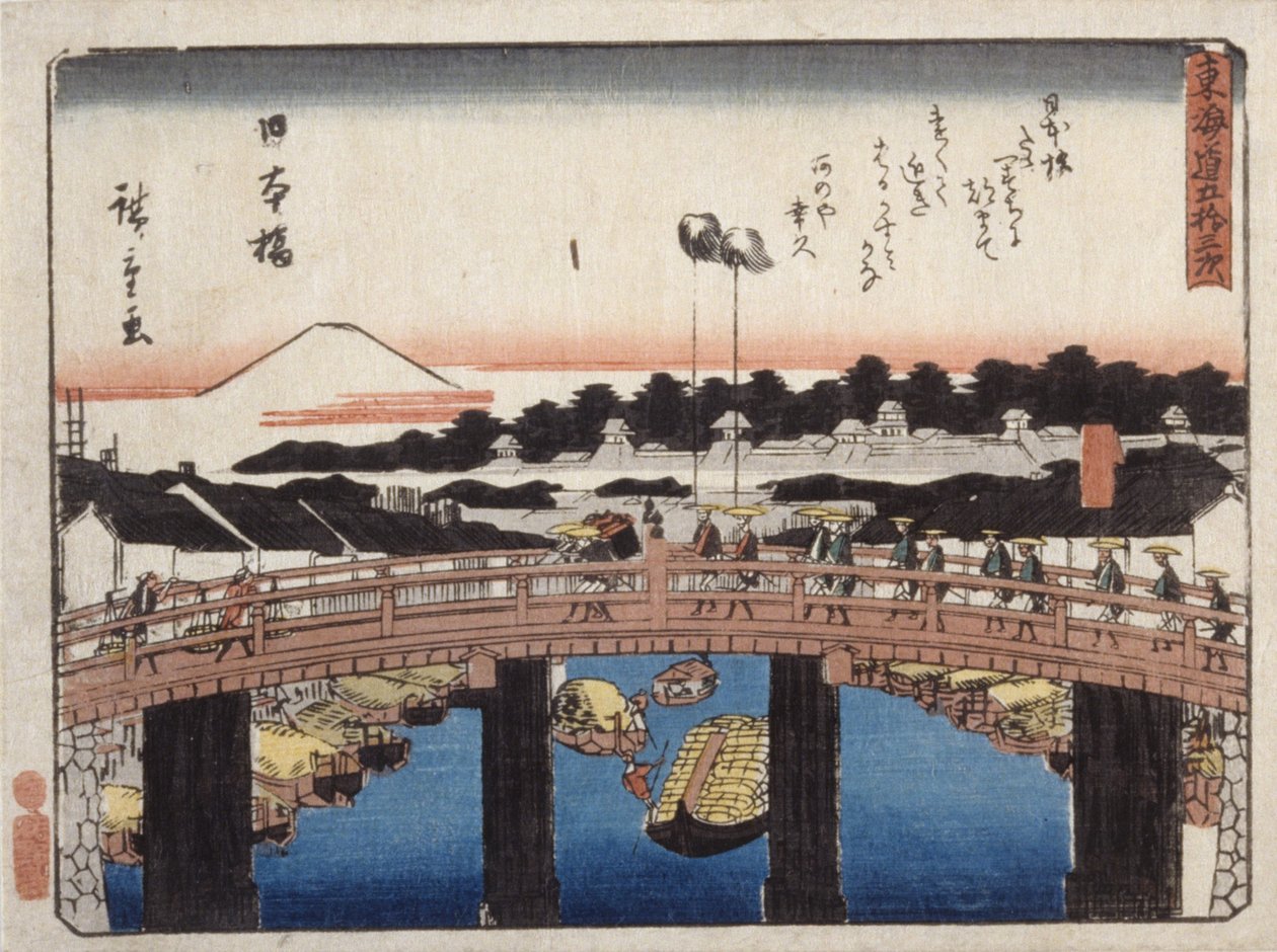 Nihonbashi von Ando or Utagawa Hiroshige