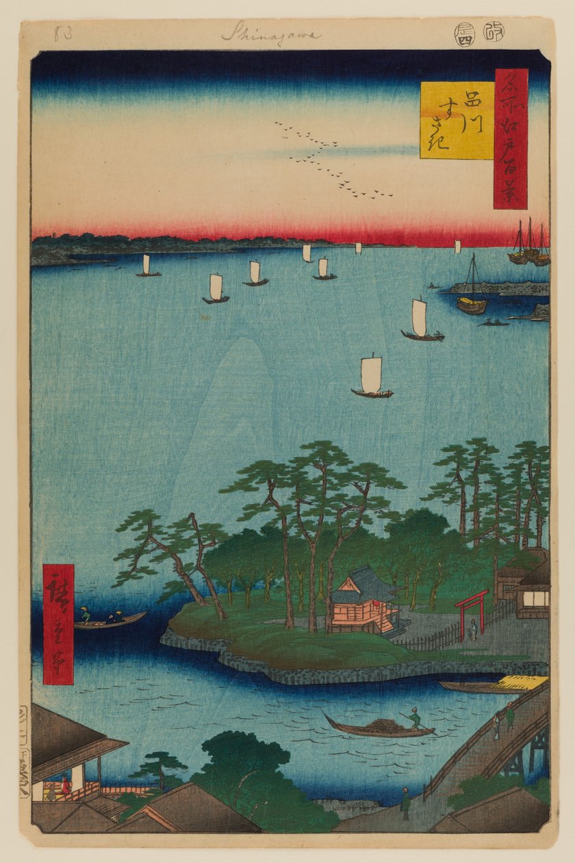 Shinagawa Susaki von Ando or Utagawa Hiroshige