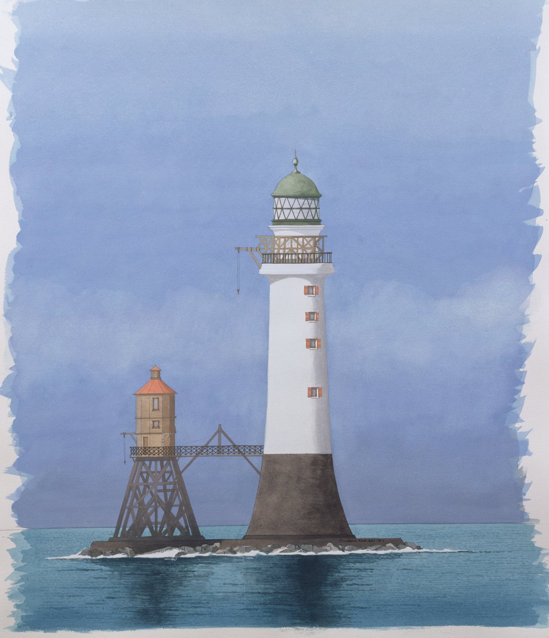 Bell Rock Leuchtturm, Arbroath, Schottland von Andras Kaldor
