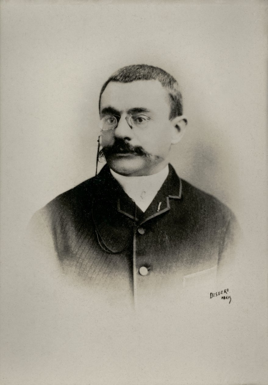 Porträt von Theophile Delcasse von Andre Adolphe Eugene Disderi